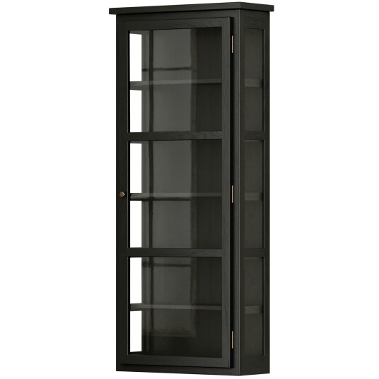 Lindebjerg Design N4 Vitrineskap Mørk Eik Lindebjerg Design N4 Vitrineskap Mørk Eik