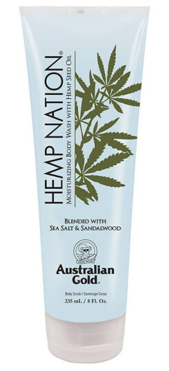 Australian Gold Hemp Nation Sea Salt And Sandalwood Body Wash 235 ml Australian Gold Hemp Nation Sea Salt And Sandalwood Body Wash 235 ml