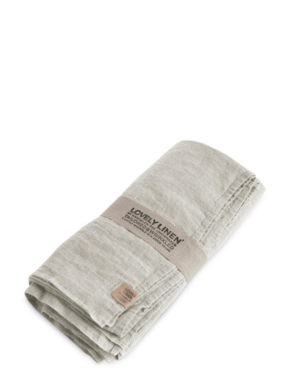 Lovely Linen Lovely Tablecloth - Grey - 145X380CM