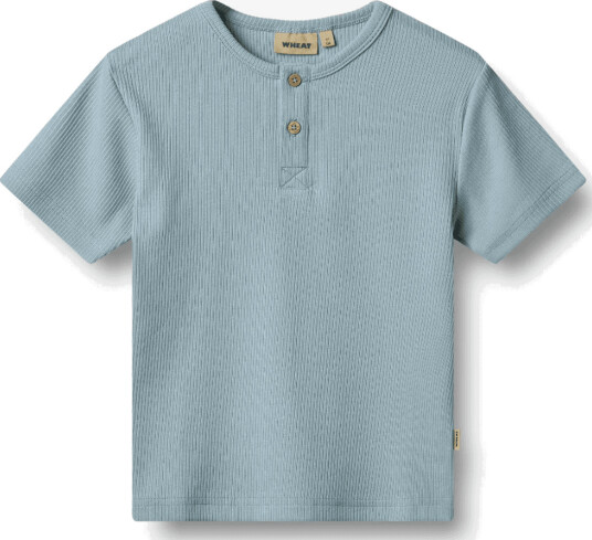 Wheat T skjorte Lumi Calm Blue (98 cm)