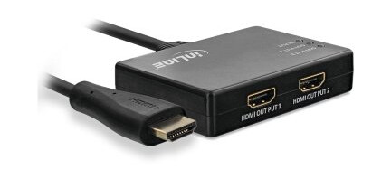 Inline 65009C, Hdmi, 2X Hdmi, 3840 X 2160 Piksler, Sortering, Plast, 4K Ultra Hd