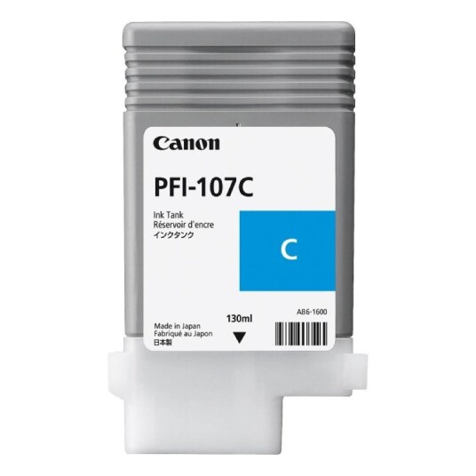 Canon PFI-107C blekkpatron - Original - Cyan 130 ml
