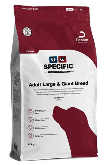 Specific Hundefôr til Store og Gigantiske Raser CXD-XL 12 kg - Veterinærfôr med Omega-3 Specific Hundefôr til Store og Gigantiske Raser CXD-XL 12 kg - Veterinærfôr med Omega-3