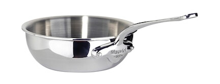 Cook Style Sautépanne Rund 0,8L blank stål Cook Style Sautépanne Rund 0,8L blank stål