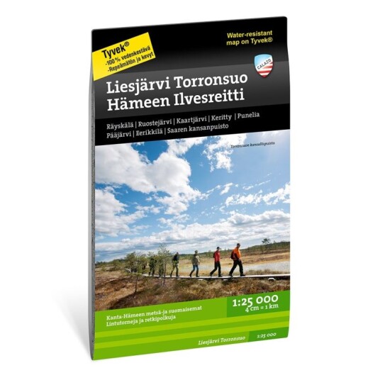 Calazo förlag Liesjärvi Torronsuo Hämeen Ilvesreitti 1:25.000 OneSize, NoColour Calazo förlag Liesjärvi Torronsuo Hämeen Ilvesreitti 1:25.000 OneSize, NoColour