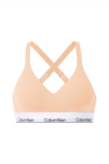 Calvin Klein Underwear Myk BH Lift Bralette Gul Calvin Klein Underwear Myk BH Lift Bralette Gul