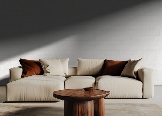 Tapet   Hvit Murstein Design