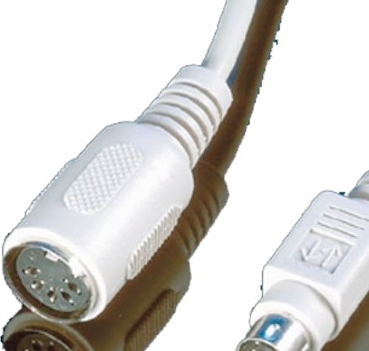 Roline Xt Ps/2 Cable 6-P Mini-Din Hvit