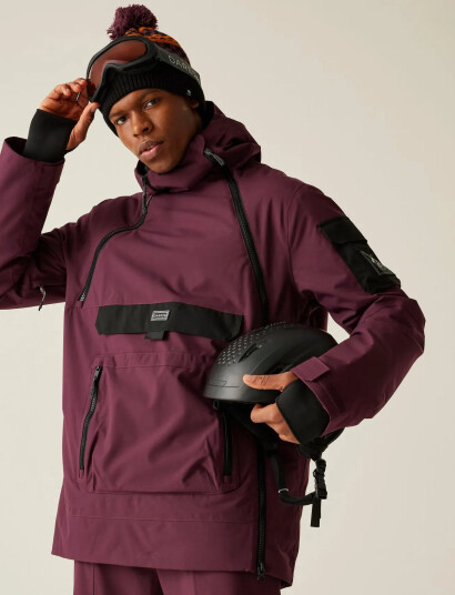Dare2b T Bar Overhead Ii Jacket Burgundy L Dare2b T Bar Overhead Ii Jacket Burgundy L