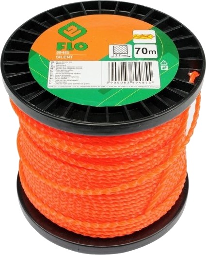 Flo Zylka Tnaca Silent Trimmertråd 2,7 Mm 70 M 89485 Flo Zylka Tnaca Silent Trimmertråd 2,7 Mm 70 M 89485