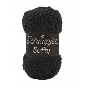 Scheepjes Softy Garn Unicolor 478 Sort