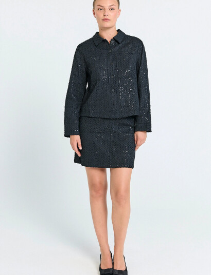 FREE/QUENT Fqshow-Skirt - Black - M