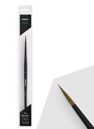 Vallejo Pensel Round Brush 2