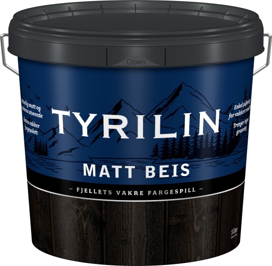 Tyrilin Matt Beis Gul Base 4,5l