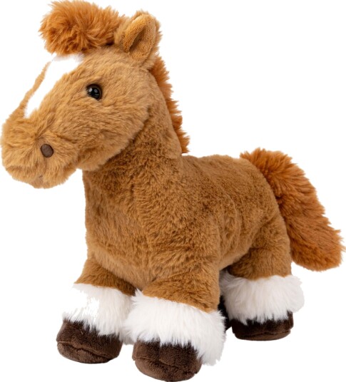 Teddykompaniet Hästen Freja - Brown - 32 CM Teddykompaniet Hästen Freja - Brown - 32 CM