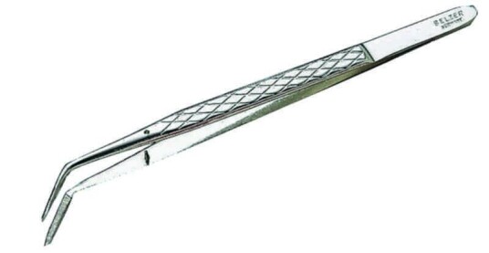 Bahco Pinsett 5516 universal vinklet 150 mm, nikkelbelagt Bahco Pinsett 5516 universal vinklet 150 mm, nikkelbelagt