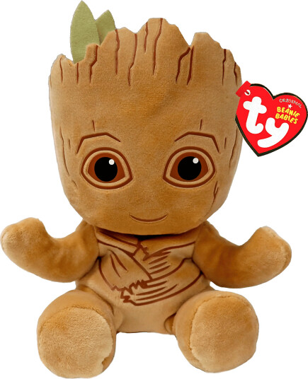 TY Groot Soft Reg Brown 15.5 CM