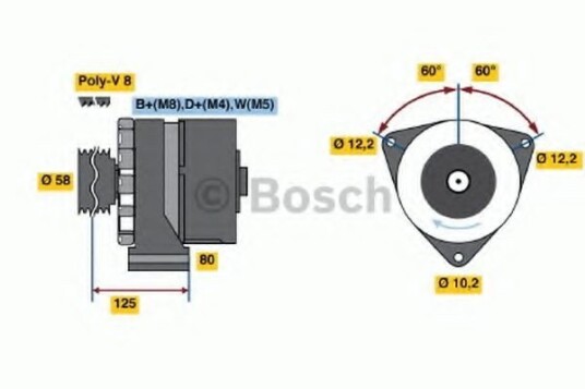 Dynamo BOSCH 0 986 043 890