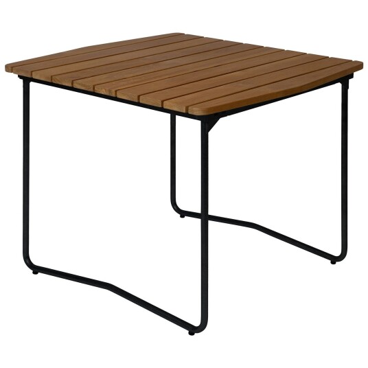 Grythyttan Stålmöbler Grythyttan Stålmöbler B31 Bord 84x92 cm Ubehandlet Eik / Sort