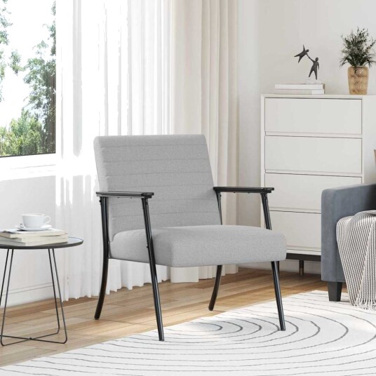 lenestol Sky Grey stoff