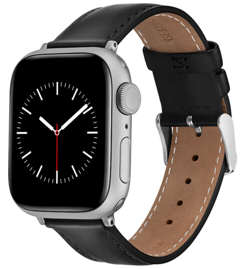 Daniel Wellington DW Strap Smartwatch Leather 20mm Silver Daniel Wellington DW Strap Smartwatch Leather 20mm Silver