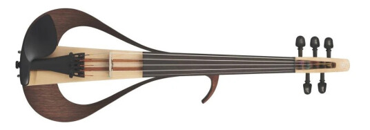 Yamaha Yev-105 Electric Violin, 4/4 5-String Violin, Natural Finish