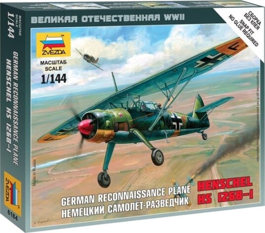 Zvezda 1/144 German Henschel 126B-1 Zvezda 1/144 German Henschel 126B-1