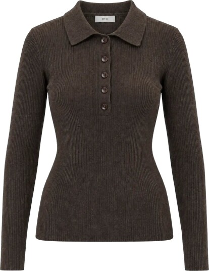 BYIC Elvieic Polo DARK BROWN S/M