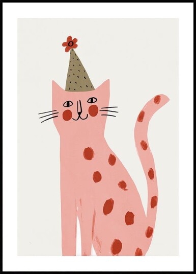 Happycat Plakat Plakat / 40x50cm