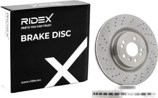 RIDEX 82B1199 Bremseskive