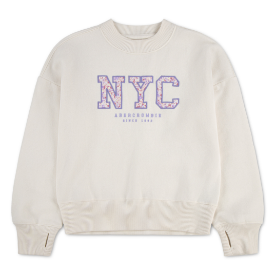 Abercrombie Kids Fw Crew Cream 140/148