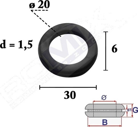 Bøssing ROMIX C70395