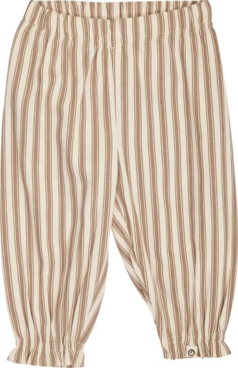 Müsli Woven Stripe Volume Pants Baby OAK/ WALNUT 68 Müsli Woven Stripe Volume Pants Baby OAK/ WALNUT 68