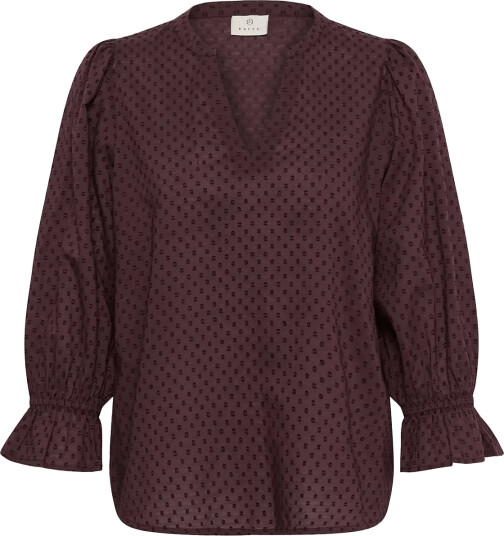 Kaffe Kajordis Blouse Burgundy 40