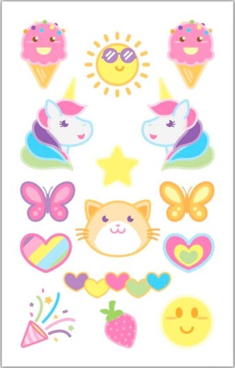 Hisab Joker Tatoveringer Unicorn Love 97407