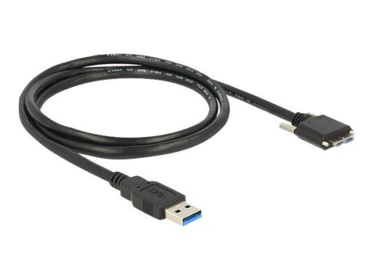 Delock USB-kabel - Micro-USB Type B til USB-type A - 1 m