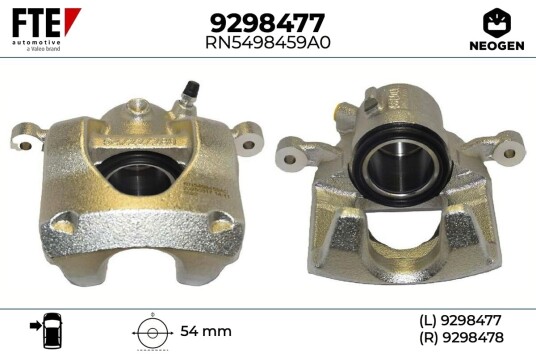 FTE 9298477 Bremsecaliper FTE 9298477 Bremsecaliper