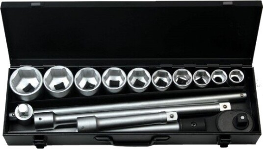 Bato Pipenøkkelsett 3/4" 6-Kant 22-50 mm 14 Deler