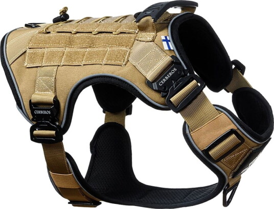 Cerberos Tactical Hundesele Beige L