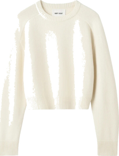 Soft Goat Dame Strikkevarer Hvit XS, Soft Goat Dame Strikkevarer Hvit XS,