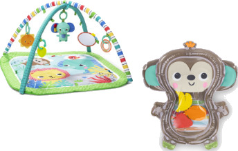 Bright Starts Hungry Monkey™ Vannmatte for magetid BS-16755 Bright Starts Hungry Monkey™ Vannmatte for magetid BS-16755