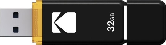 Kodak K103 Usb-Flashstasjon 32 Gb Usb 3.0 Svart Gul Kodak K103 Usb-Flashstasjon 32 Gb Usb 3.0 Svart Gul