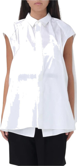 Sacai Dame Bluser & Skjorter Hvit L,
