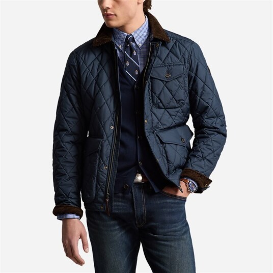 The Beaton Quilted Jacket - Navy The Beaton Quilted Jacket - Navy