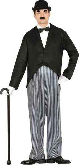 Charlie Chaplin Inspirert Kostyme