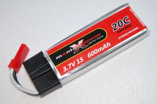 Maniax 3.7 600mAh 20C JST Plug