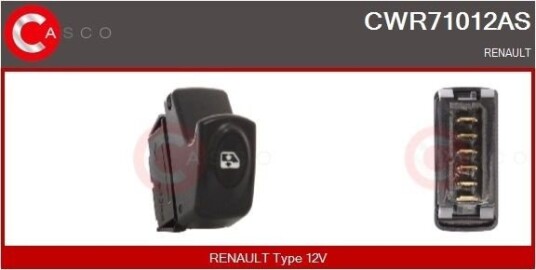 CASCO CWR71012AS Bryter, vindusheis CASCO CWR71012AS Bryter, vindusheis