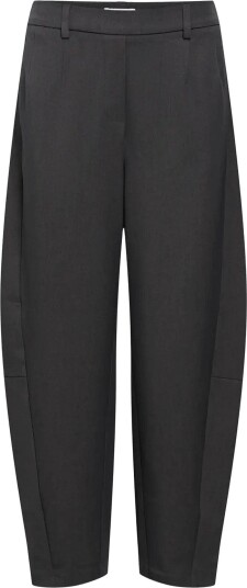 Object Objlisa Hw Ankle Barrel Pant Noos MEDIUM GREY MELANGE 36
