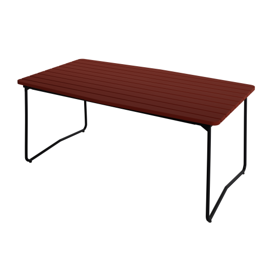 B31 Bord 92x170 cm Mørkerød / Sort B31 Bord 92x170 cm Mørkerød / Sort