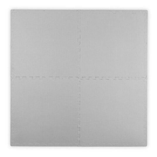 Stor skumpuslematte Ricokids 60x60 cm 4 stk. grå